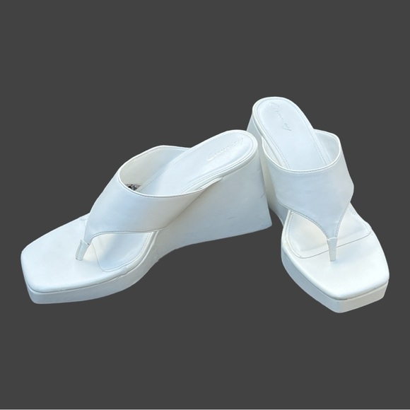 Sam Edelman Circus My Morina Thong Wedge Sandal Size 10 - Picture 3 of 12